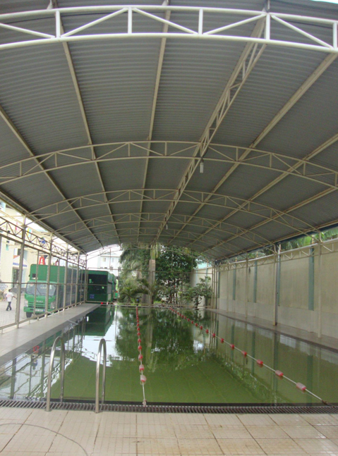 Xây dựng bể bơi trường Đinh Tiên Hoàng - Công Ty TNHH MTV Đại Đồng Tâm